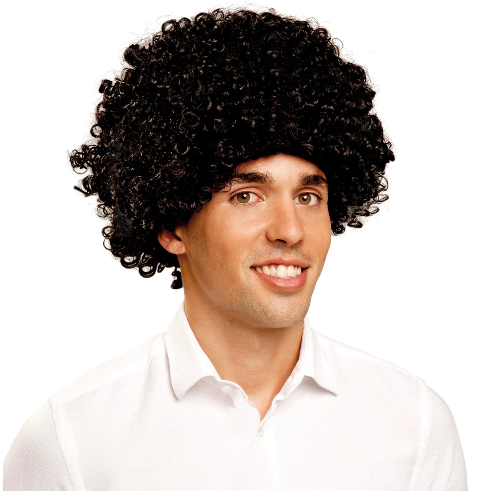 Curly Afro Wig - Black
