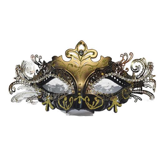 Venetian Mask - Gold Laser Cut