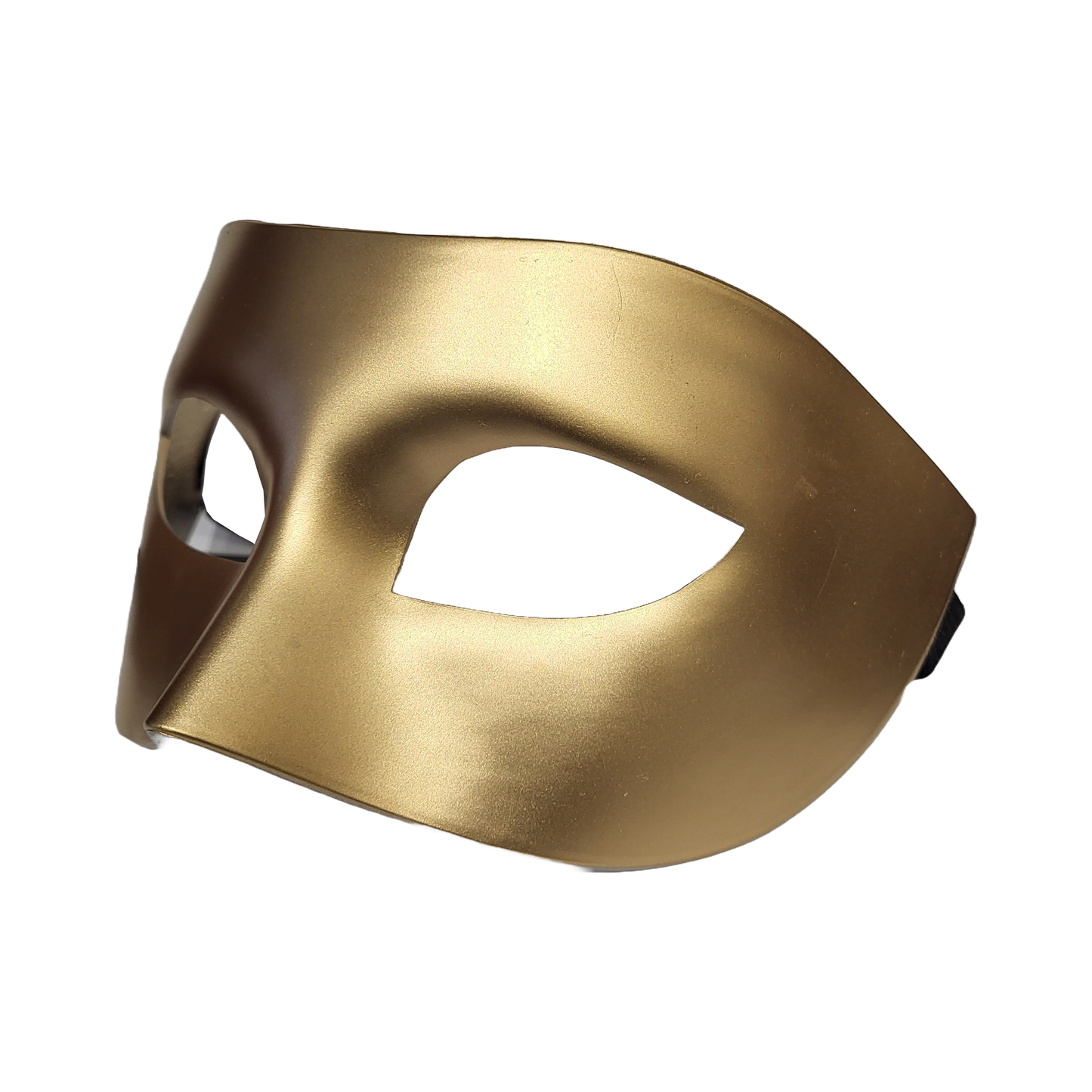 Gold Male Metallic Mask