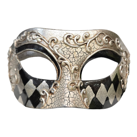 Silver Venetian Mask