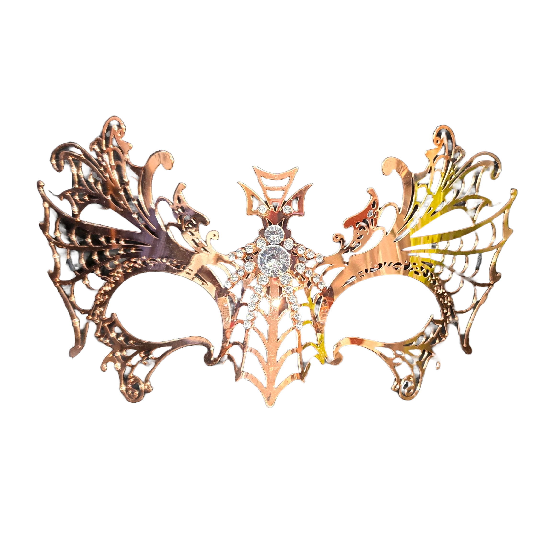 Laser Cut Spider Web Mask