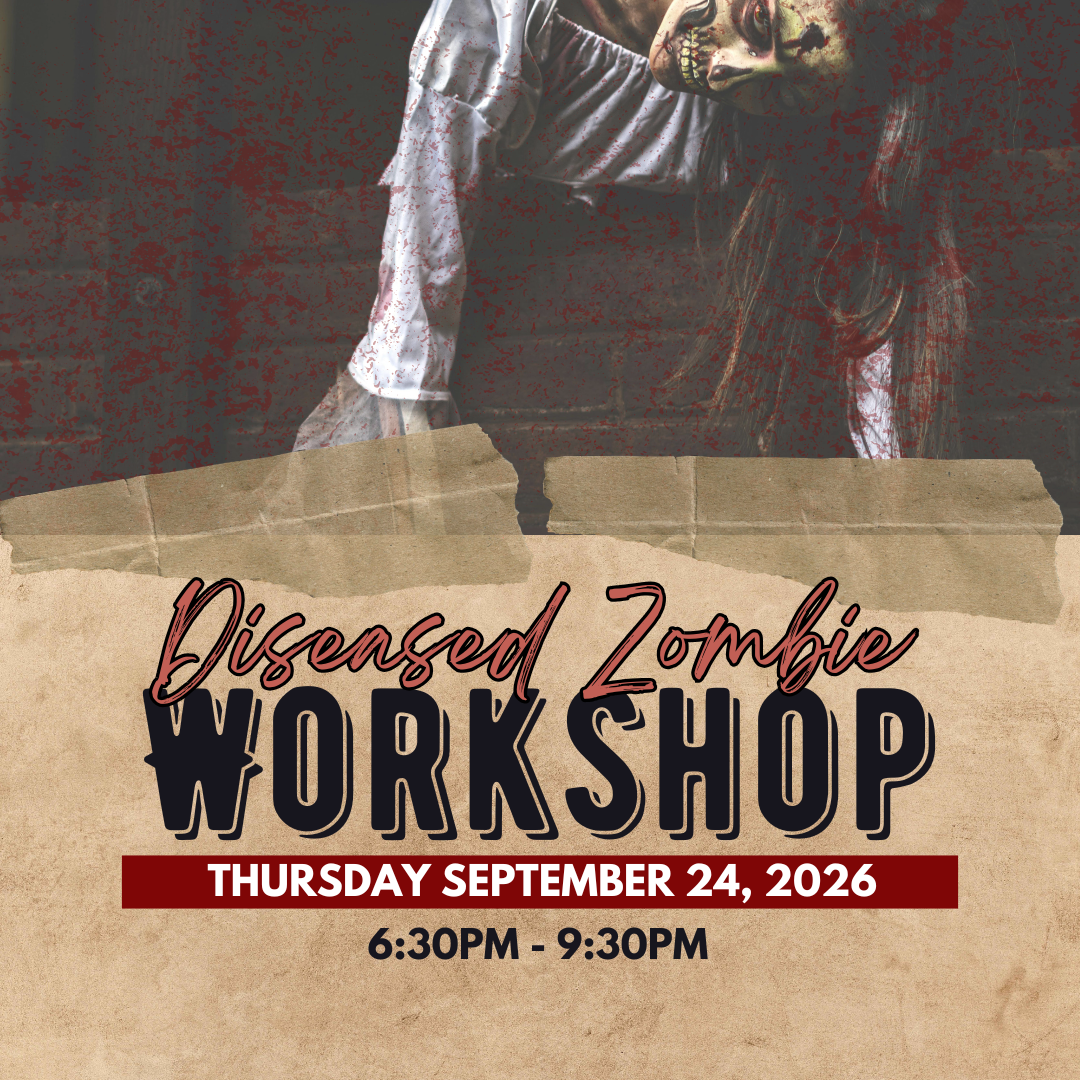 NEW!! 2026 Diseased Zombie Workshop - September 24th