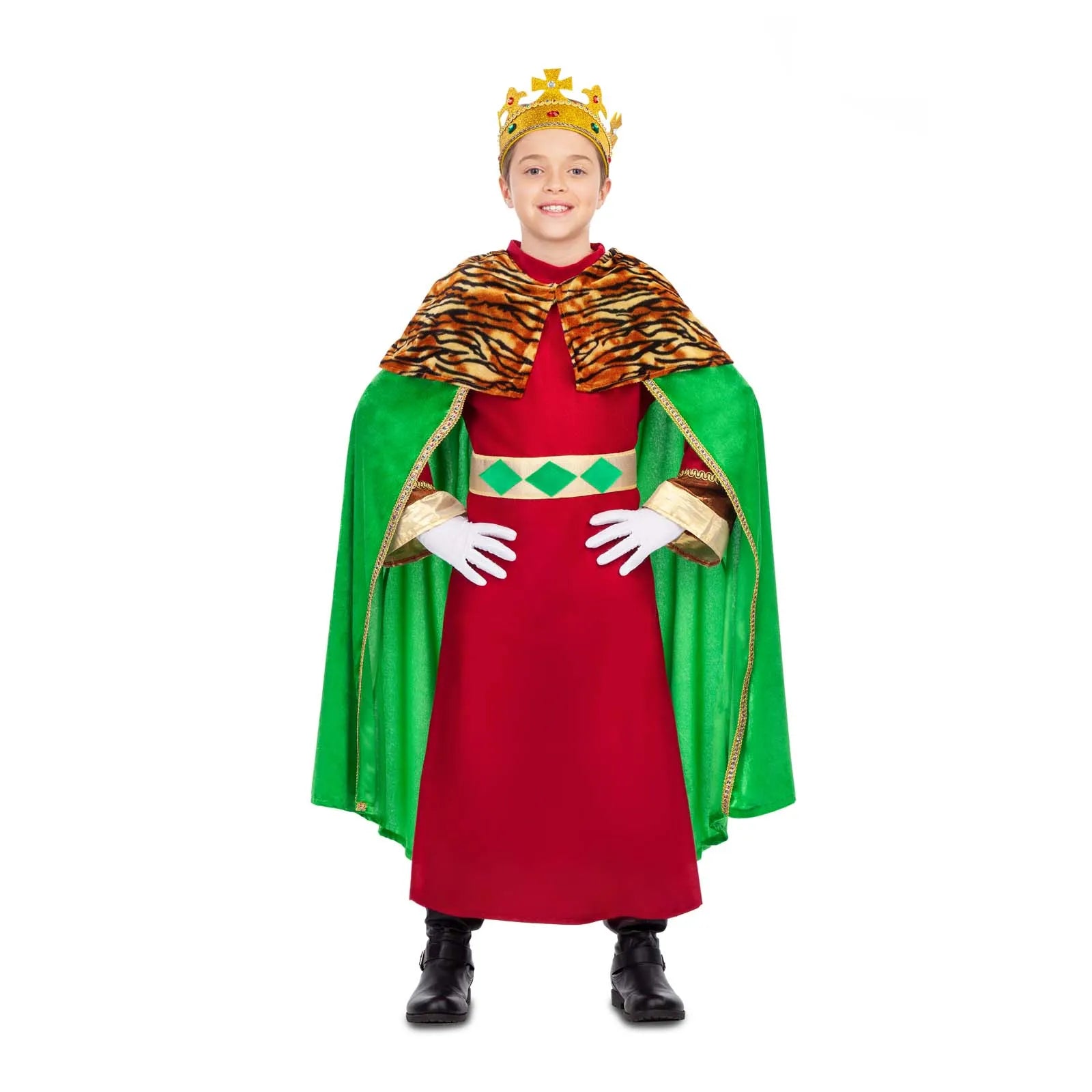 Child Green Wise Man