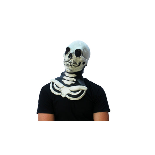 White Long Neck Skull Mask