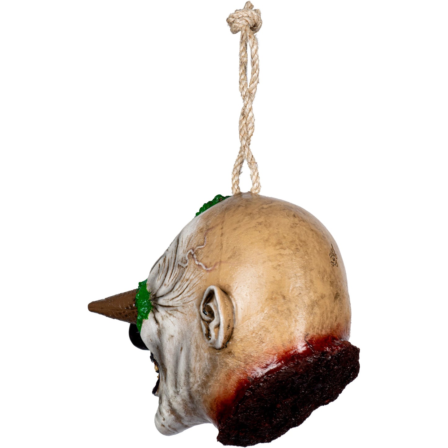 Ghoulish Decapitated Frosty Clown Hanging Prop