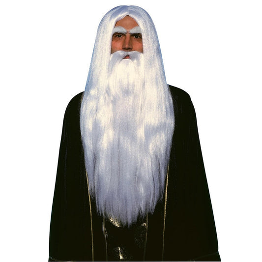 Merlin Wig and Beard Set