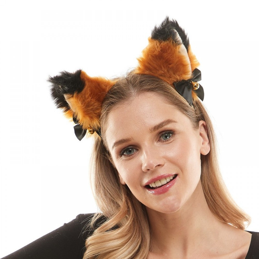 Furry Fox Ears Headband