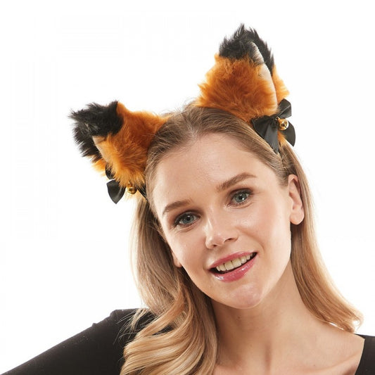 Furry Fox Ears Headband