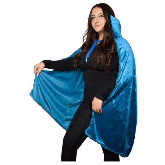 Blue Moon and Stars Witch Cape