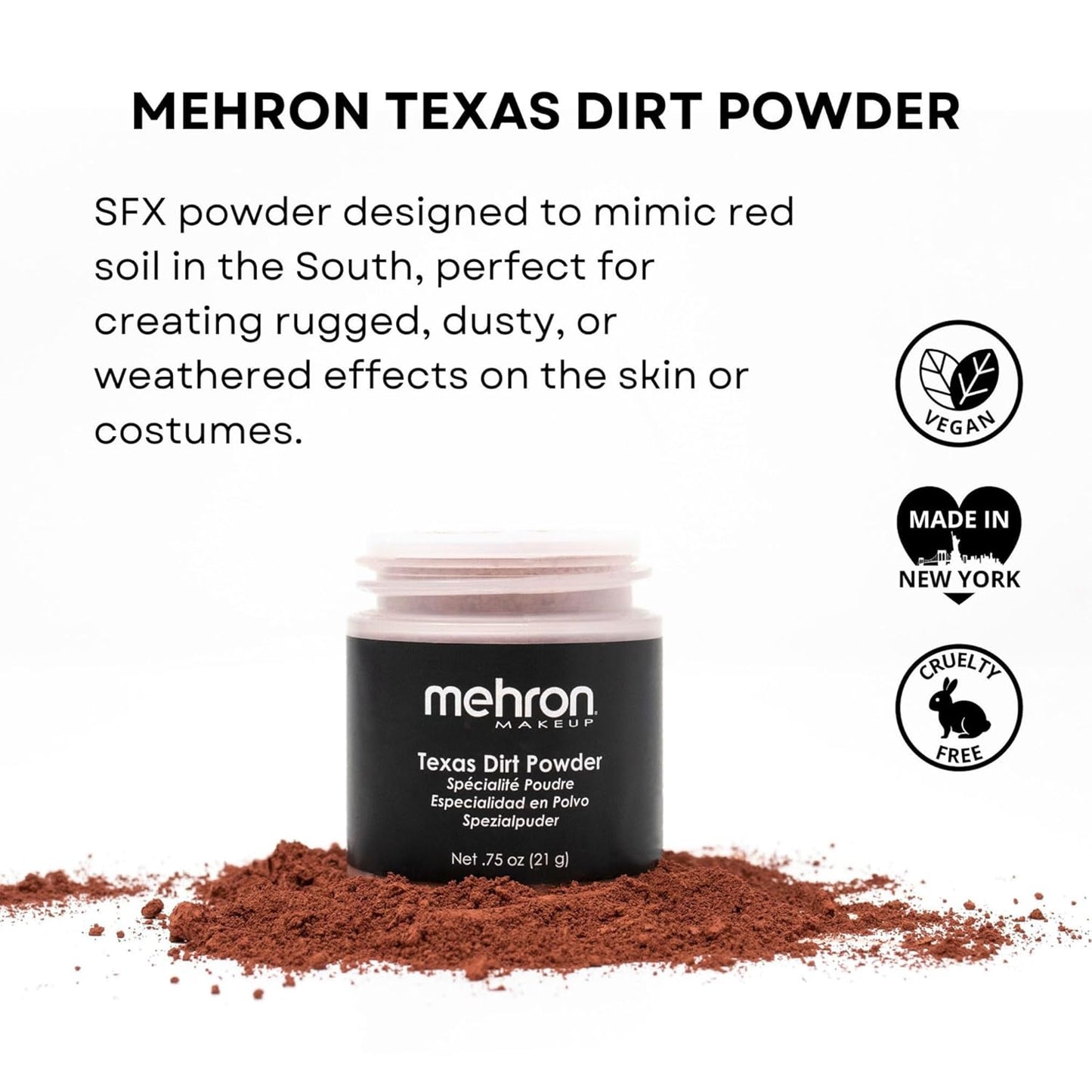 Mehron Texas Dirt