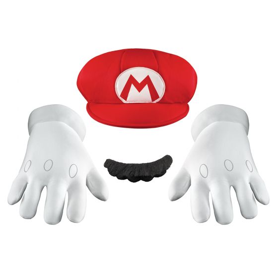 Mario Deluxe Adult Accessory Kit