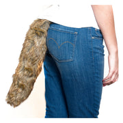 18" Brown Fox Tail