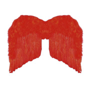 24" Red Feather Wings