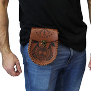 Leatherlike Medieval Waist Bag