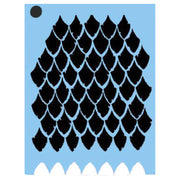 QuickEZ #77 Dragon Scales Stencil