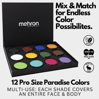 Paradise Master Pro Face Paint Palette