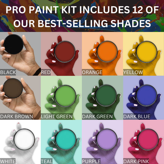 Paradise Master Pro Face Paint Palette