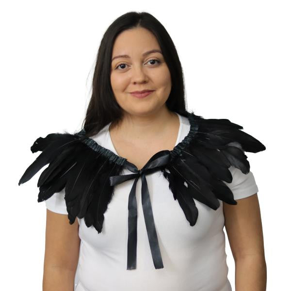 Black Feather Shawl