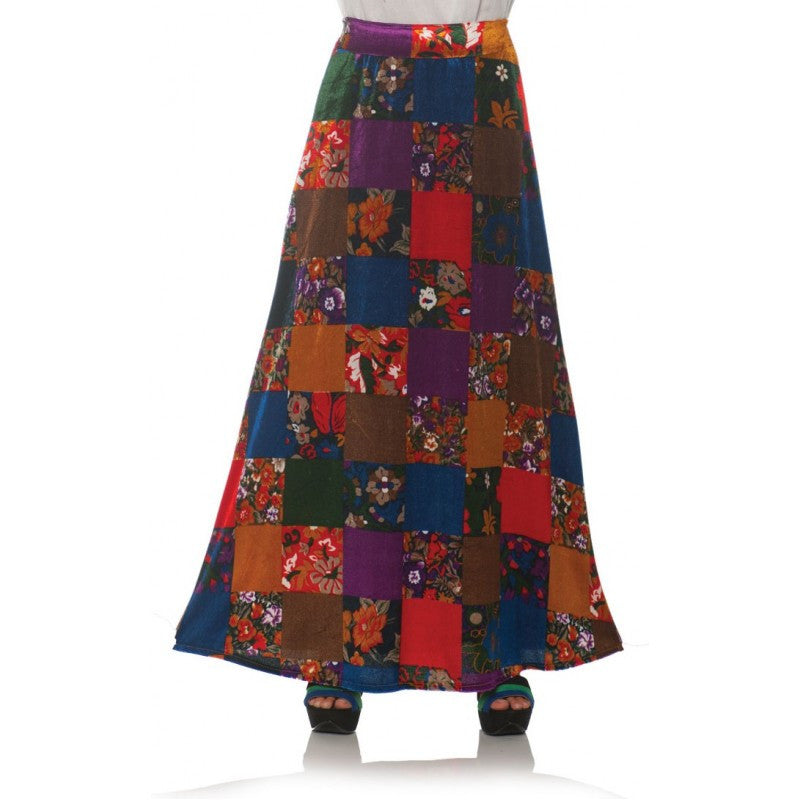70's Patchwork Skirt