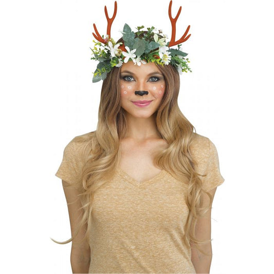 Floral Deer Headpiece