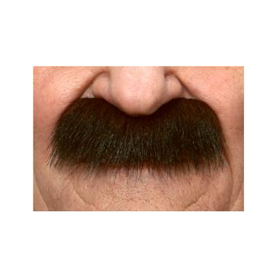007 Brown and Red Moustache