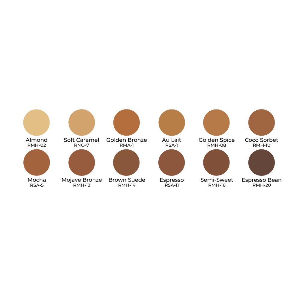 Ben Nye Olive-Brown Creme Foundation Palette (BFP-12)