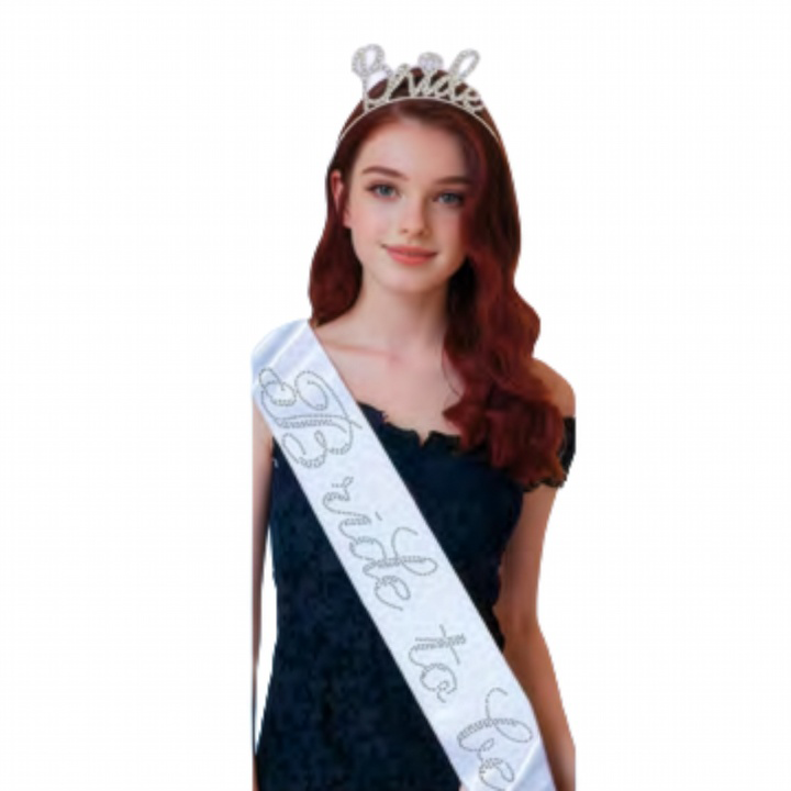 Bride to Be Crown and Sash