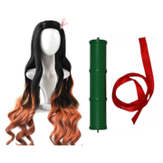 Nezuko Kamado Wig and Acessories