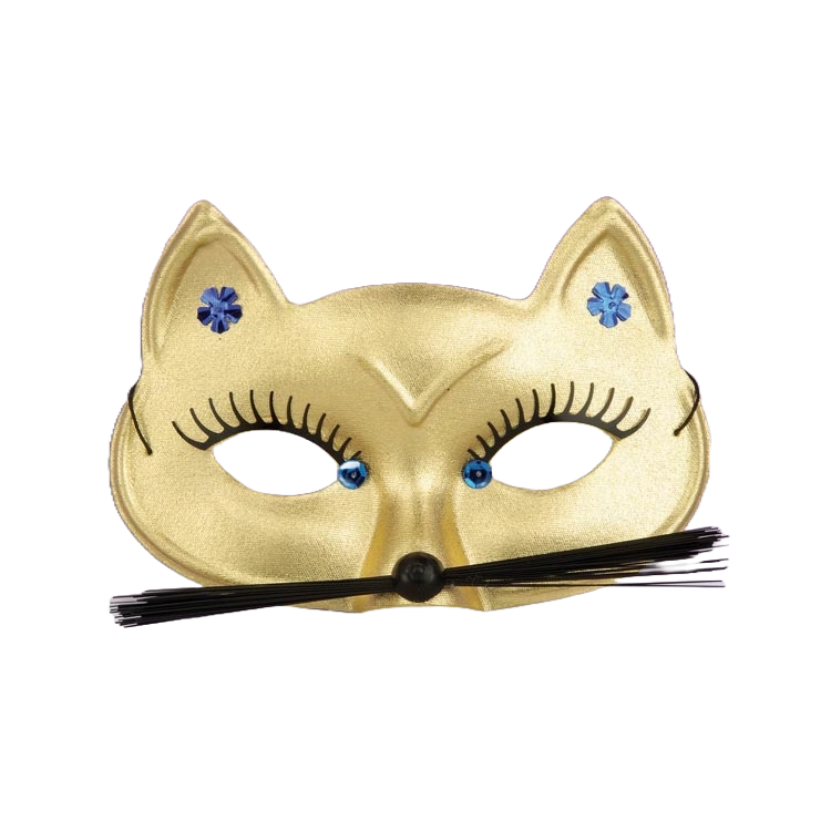 Gold Cat/Panther Mask