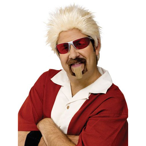 Celebrity Chef Wig and Goatee