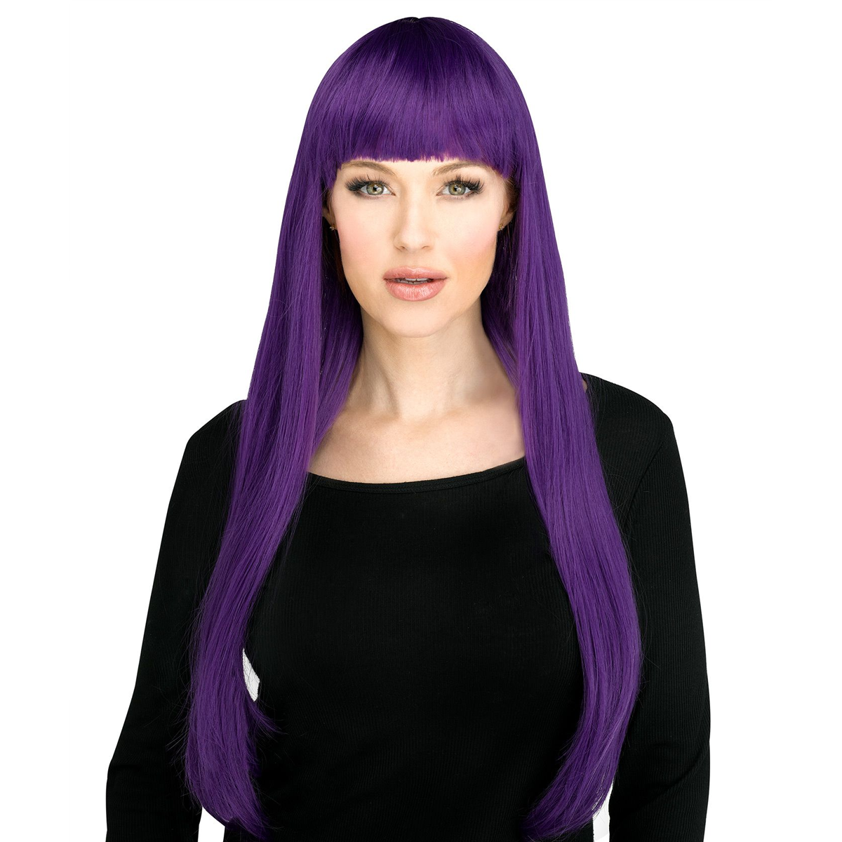 Party Girl Purple Wig