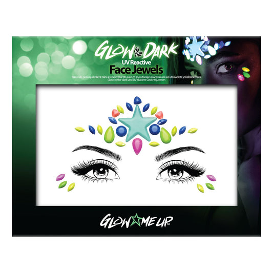 Glow in the Dark Face Jewels