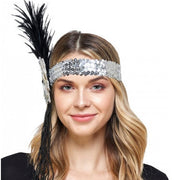 20's Sequin Flapper Headband
