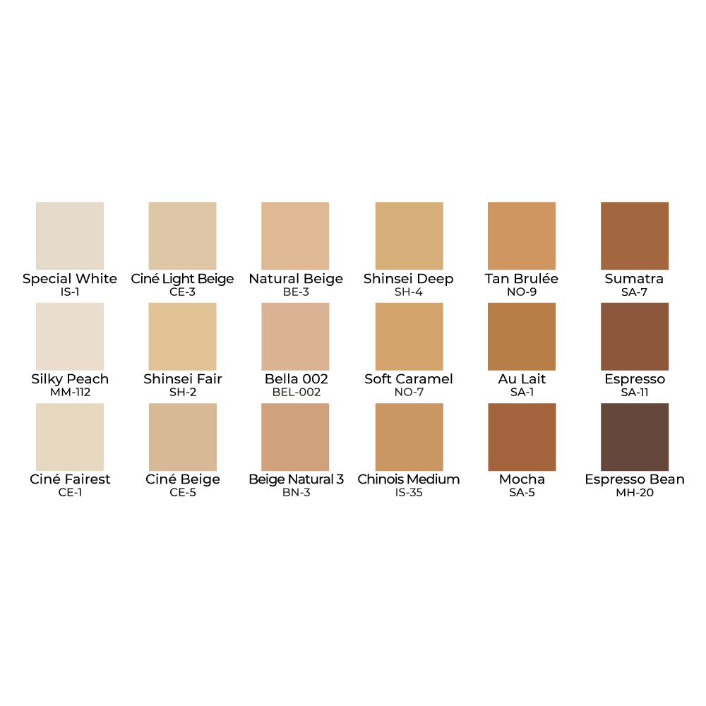 Ben Nye Diverse Harmony Creme Foundation Palette (HDFP-10)