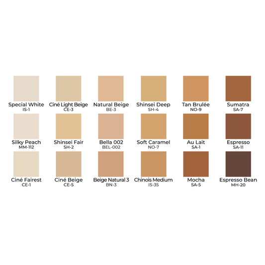 HDFP-10 Diverse Harmony Creme Foundation Palette