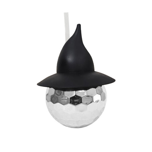Disco Ball Witch Hat Tumbler