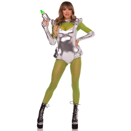 Green Sheer Bodysuit