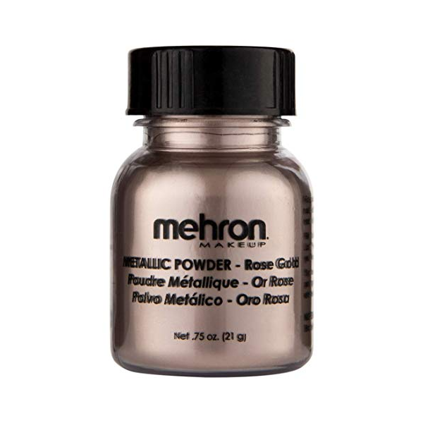 Mehron Rose Gold Metallic Powder