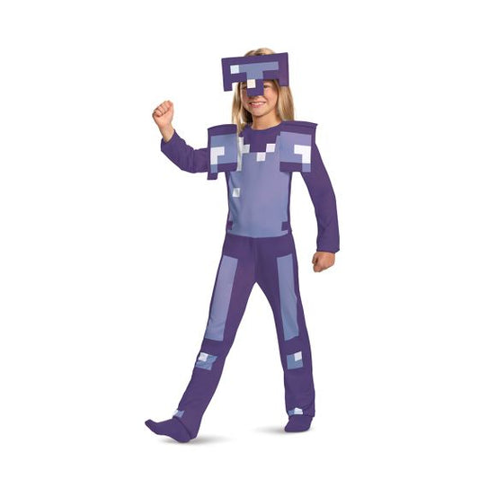 Child Minecraft Enchanted Diamond Armour