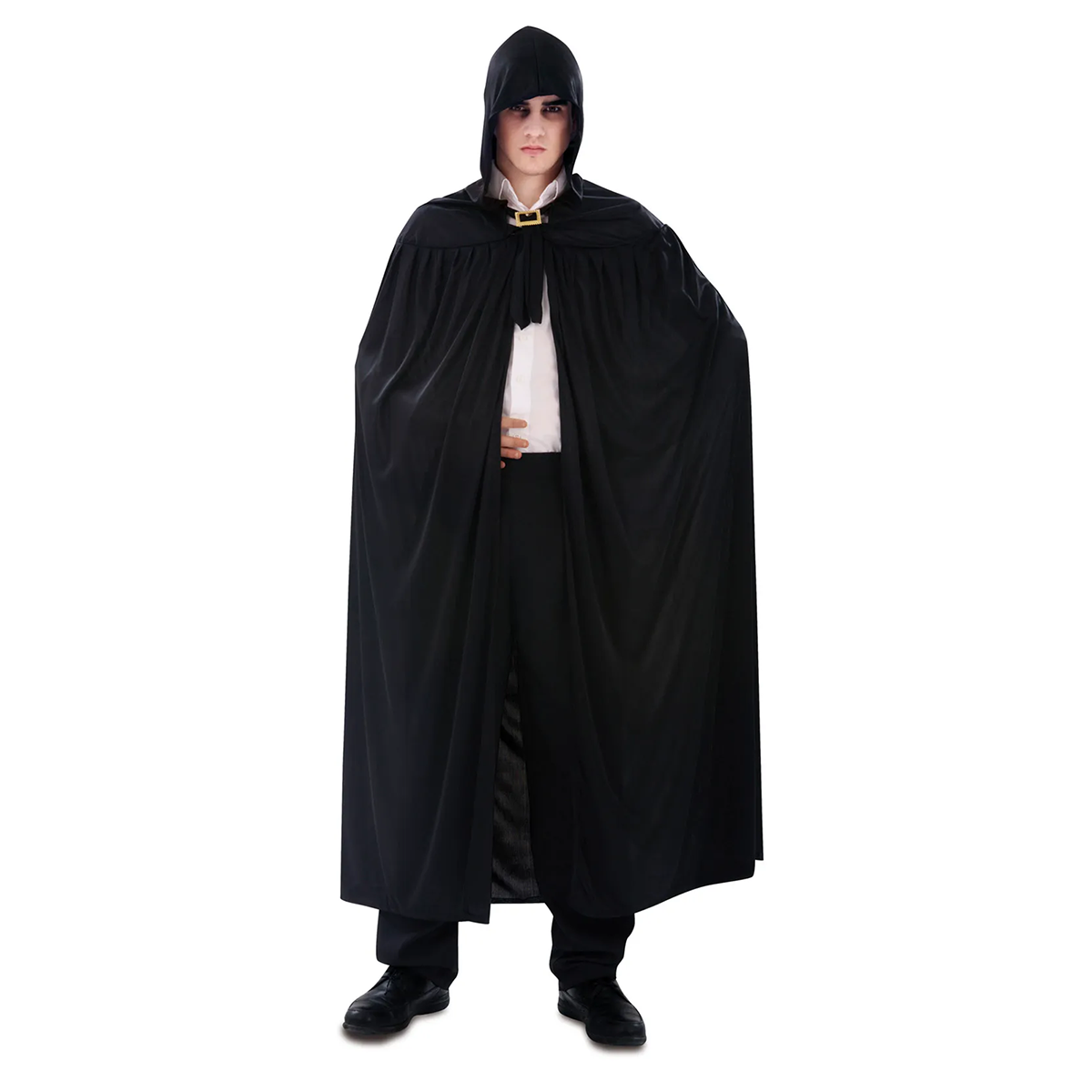 Hooded Black Cape