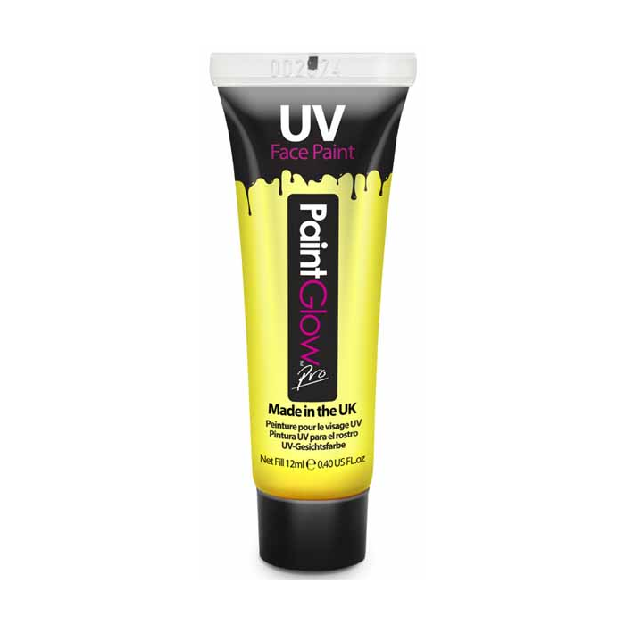 UV Yellow Face and Body Paint