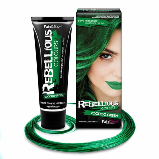 Rebellious Semi Permanent Dye - Voodoo Green