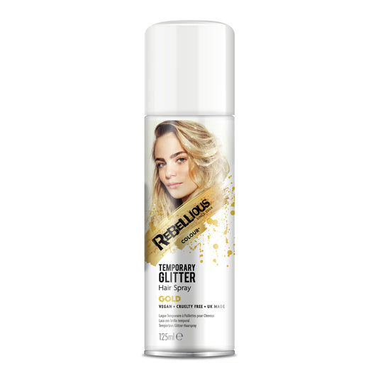 Rebellious Temporary Glitter Hair Spray