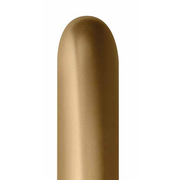 Sempertex 260Q Reflex Gold Balloons