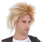 Short Blonde Rocker Wig