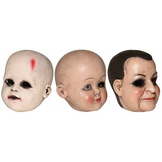Resin Creepy Heads