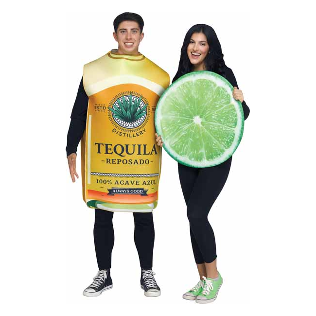 Tequla and Lime Couple Costume