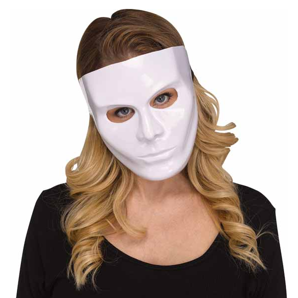 Blank White Mask