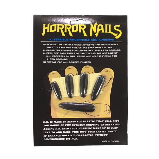 Black Vampire Nails