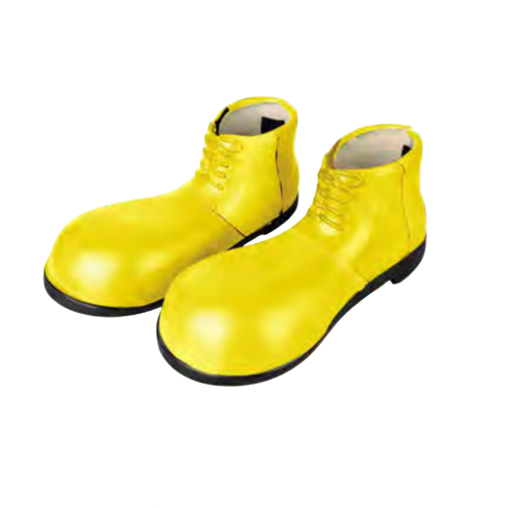 Crazy Clown Shoes Yellow